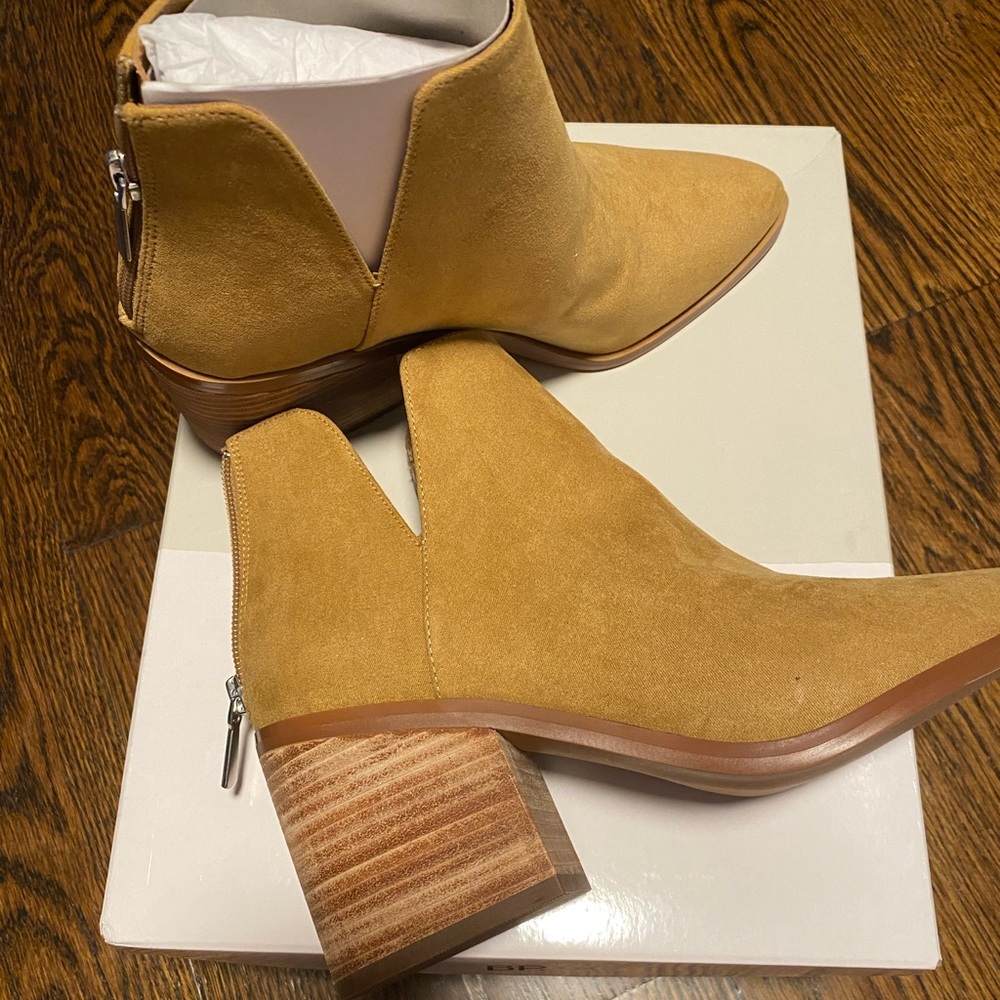 Brand new booties.